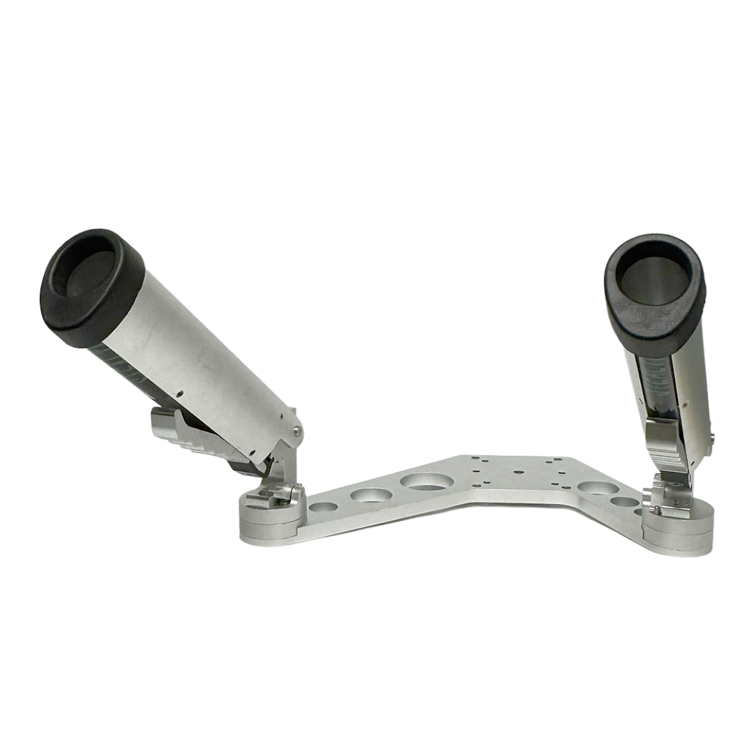Dual-Lok Rod Holders w/ Downrigger Mount - Stealth Series™