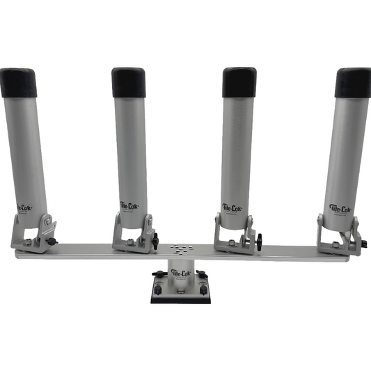 Quad Deck Mount w/ Multi-Lok Rod Holders