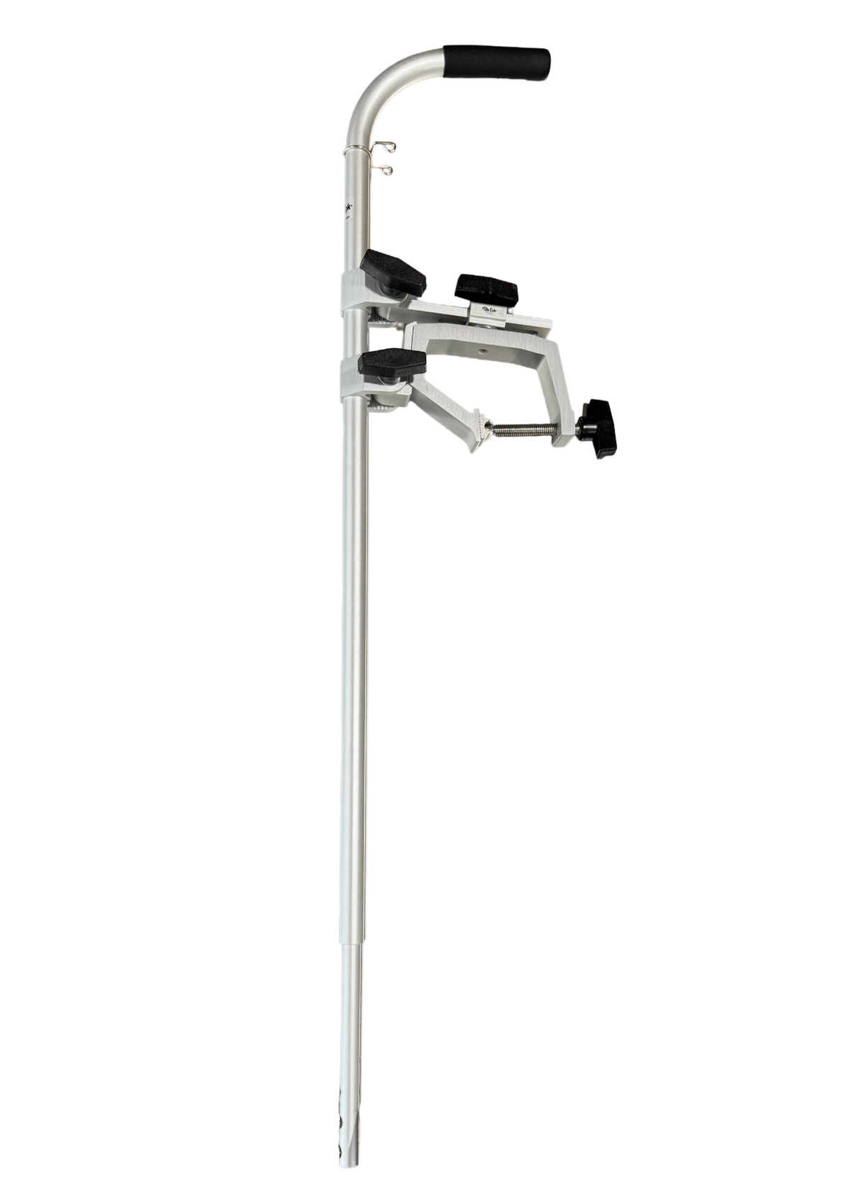 Telescoping Transducer Pole w/ Handle, Speed Adapter & Gunnel Clamp