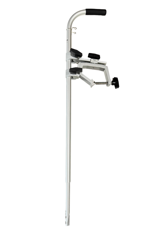 Telescoping Transducer Pole w/ Handle, Speed Adapter & Gunnel Clamp